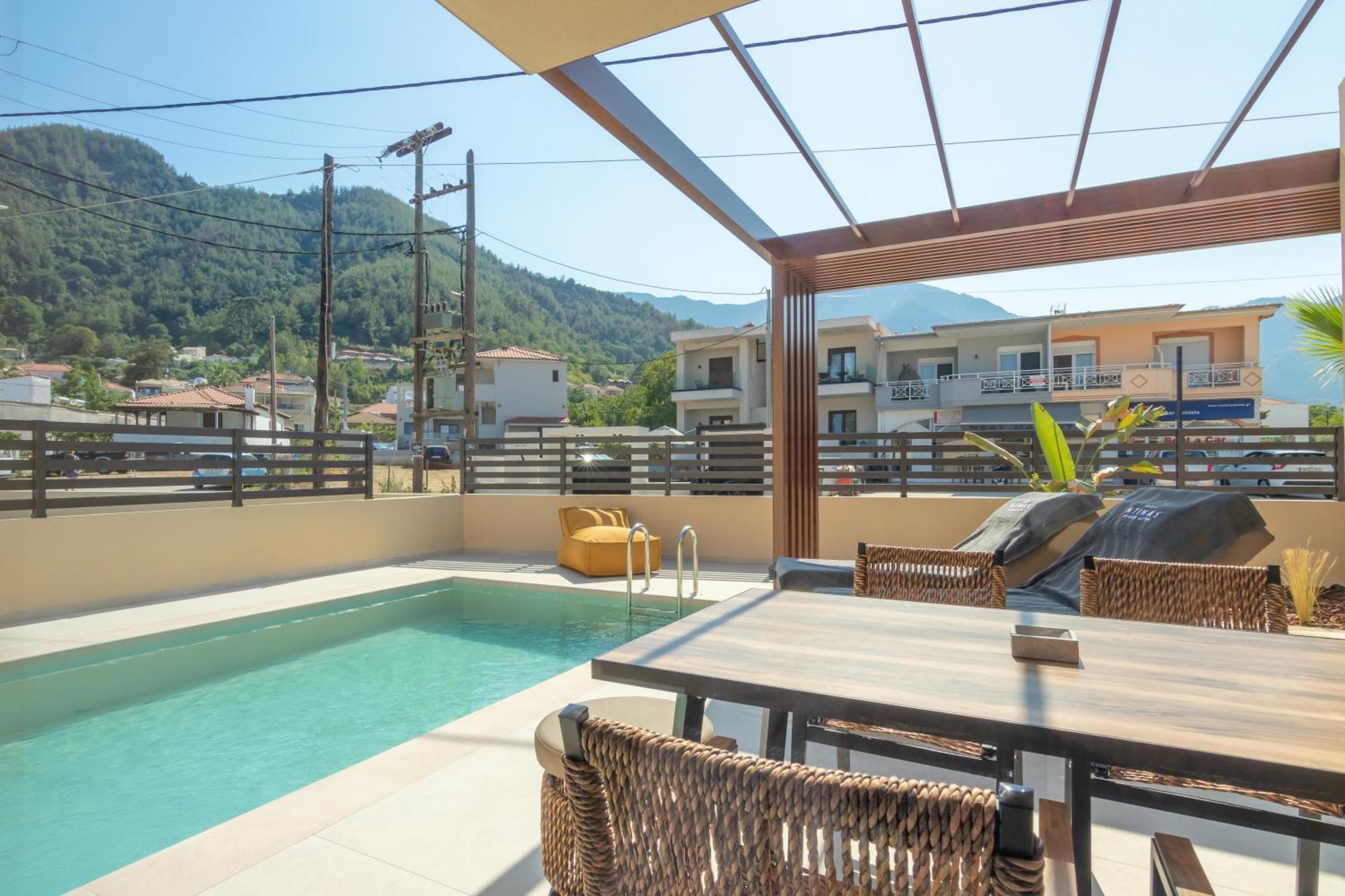 Ntinas Seaside Suites Skála Potamiás Eksteriør bilde