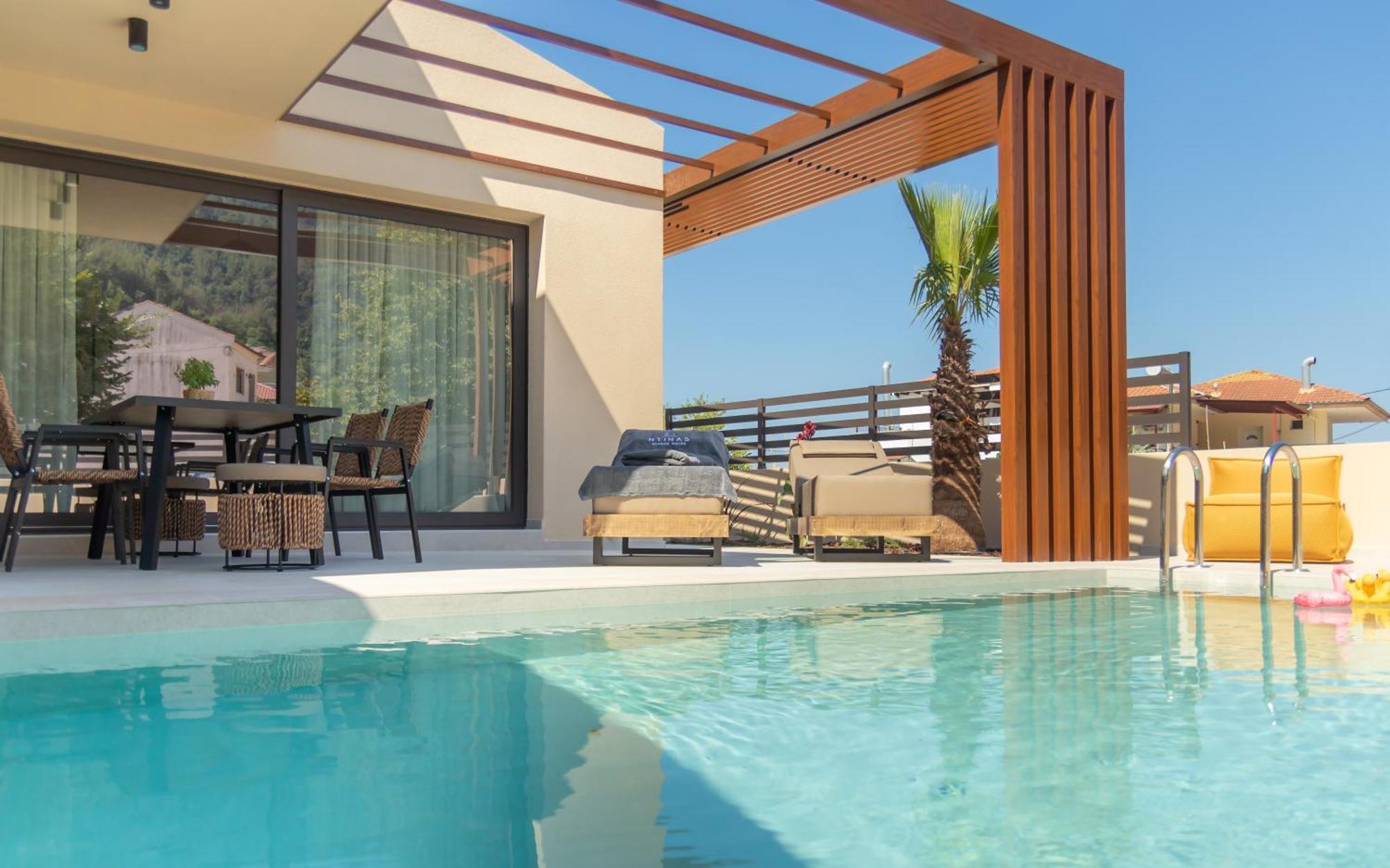 Ntinas Seaside Suites Skála Potamiás Eksteriør bilde