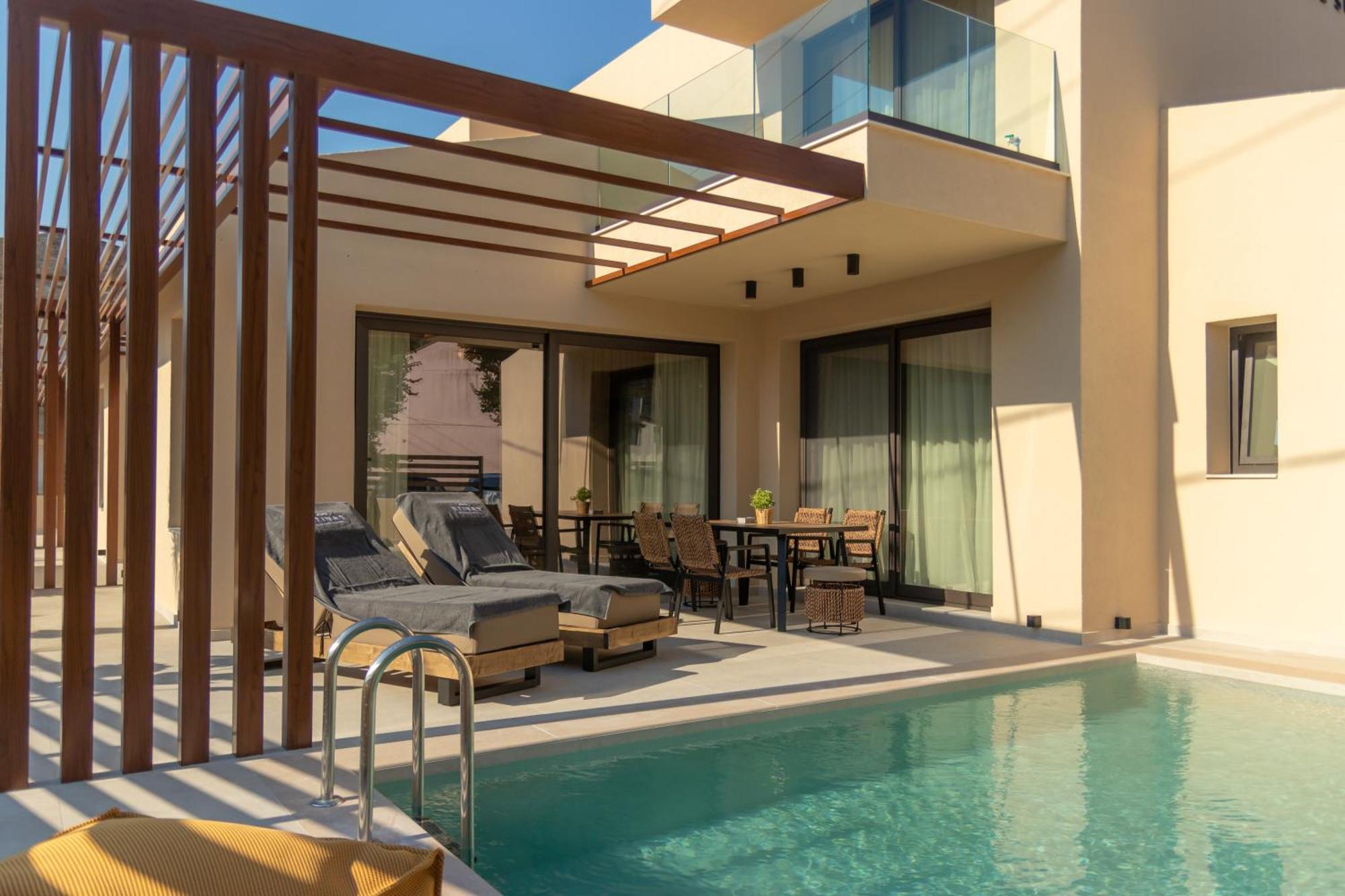 Ntinas Seaside Suites Skála Potamiás Eksteriør bilde