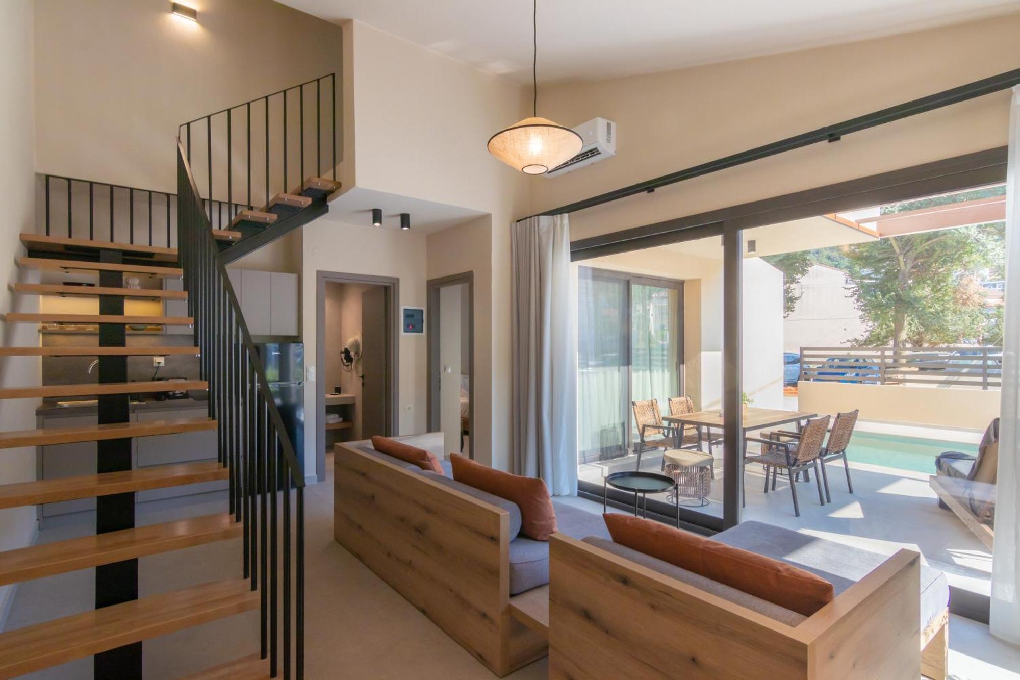 Ntinas Seaside Suites Skála Potamiás Eksteriør bilde
