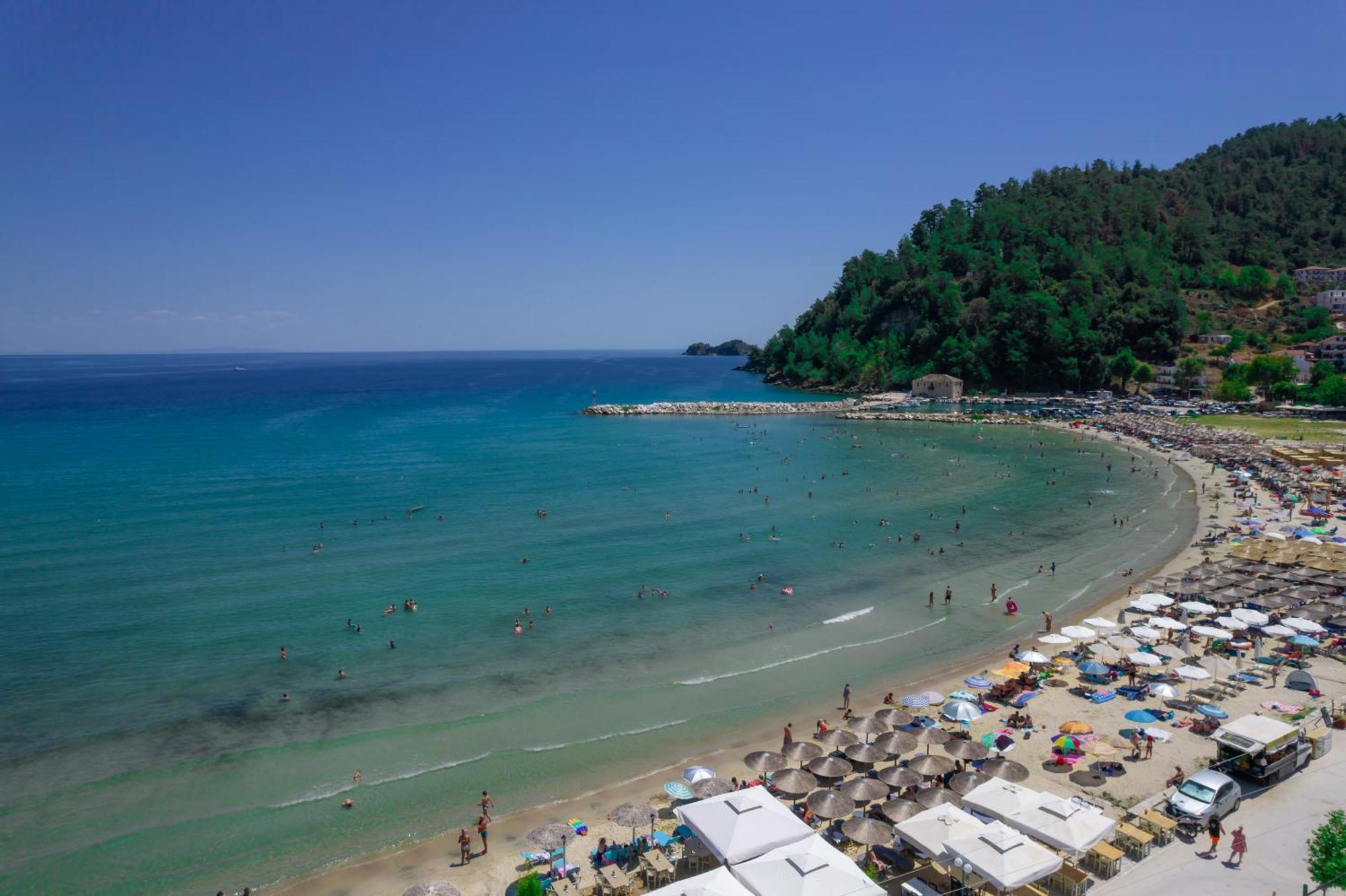 Ntinas Seaside Suites Skála Potamiás Eksteriør bilde